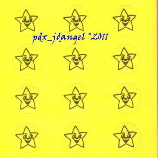 Teech-Um Matte Sniff Sticker Sheet:  Lemon