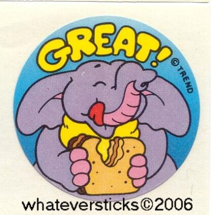 Trend Glossy Sniff Sticker: Peanut Butter