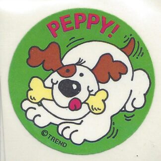 Trend Glossy Sniff Sticker: Peppy Mint