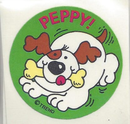 Trend Glossy Sniff Sticker: Peppy Mint