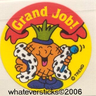 Trend Glossy Sniff Sticker: Pineapple