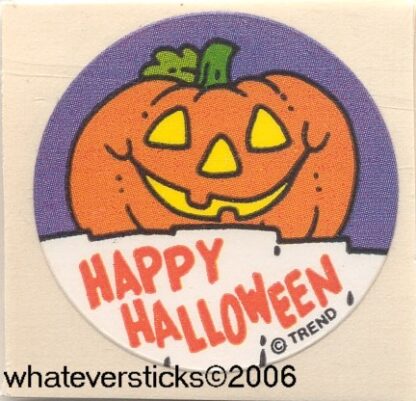 Trend Glossy Sniff Sticker: Pumpkin Pie