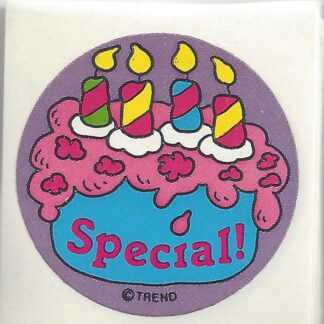 Trend Glossy Sniff Sticker: Birthday Special