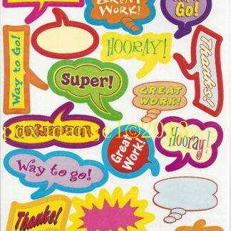 Trend Glossy Sniff Sticker Sheet-Diecut (Chocolate)