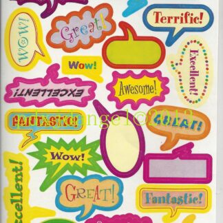 Trend Glossy Sniff Sticker Sheet-Diecut (Butterscotch)
