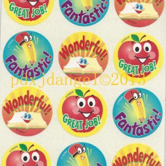 Trend Glossy Sniff Sticker Sheet-90s (Apple)