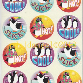 Trend Glossy Sniff Sticker Sheet-90s (Cool Mint)
