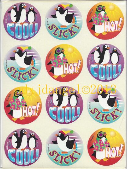 Trend Glossy Sniff Sticker Sheet-90s (Cool Mint)