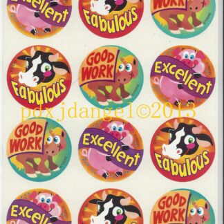 Trend Glossy Sniff Sticker Sheet-90s (Maple)