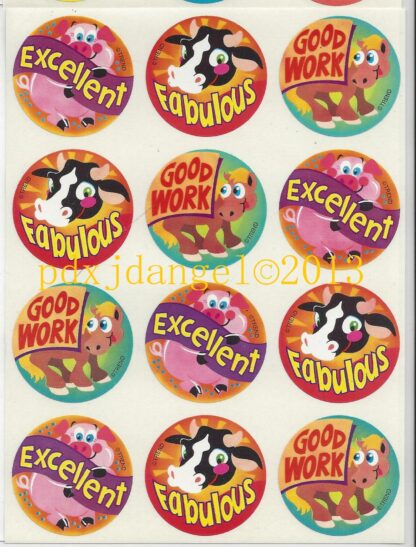 Trend Glossy Sniff Sticker Sheet-90s (Maple)