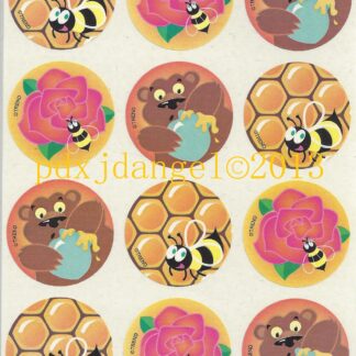 Trend Glossy Sniff Sticker Sheet-90s (Honey)