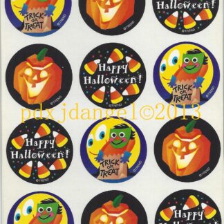 Trend Glossy Sniff Sticker Sheet-90s (Licorice)