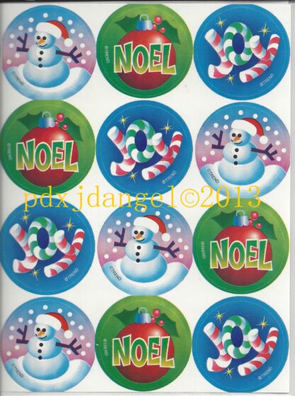 Trend Glossy Sniff Sticker Sheet-90s (Peppermint)