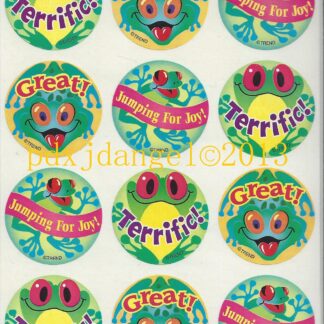 Trend Glossy Sniff Sticker Sheet-90s (Pineapple)