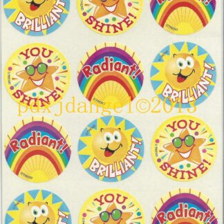 Trend Glossy Sniff Sticker Sheet-90s (Tutti-Frutti)