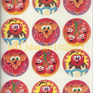 Trend Glossy Sniff Sticker Sheet-90s (Cherry 1)