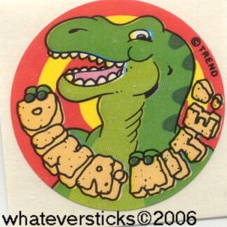 Trend Glossy Sniff Sticker: Lime Dina-mite