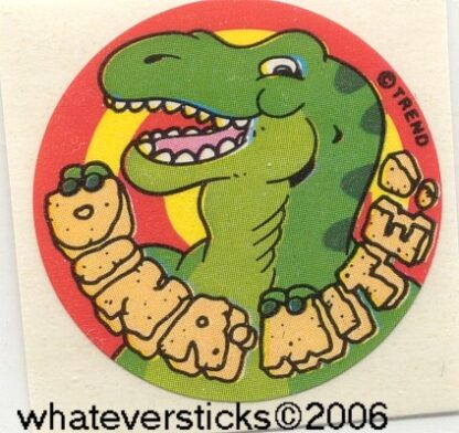 Trend Glossy Sniff Sticker: Lime Dina-mite