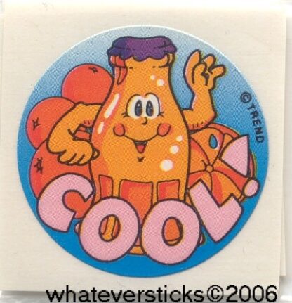 Trend Glossy Sniff Sticker: Orange Soda
