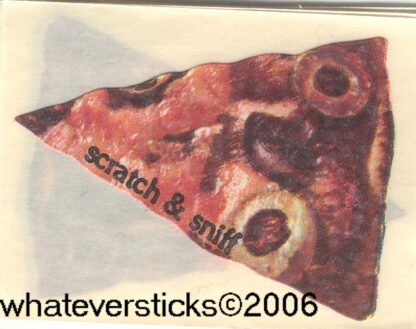 3M Matte Sniff Sticker-Pizza 1