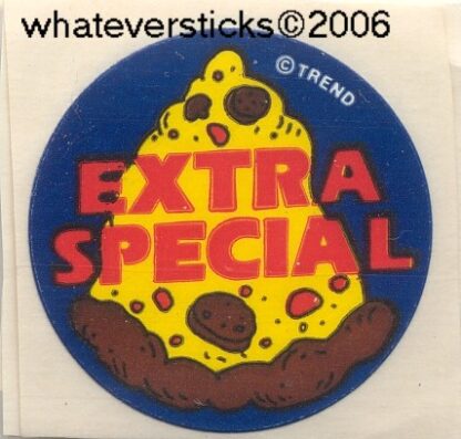 Trend Glossy Sniff Sticker: Pizza