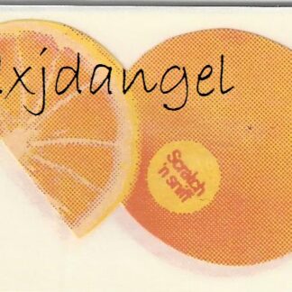 3M Matte Sniff Sticker-Orange