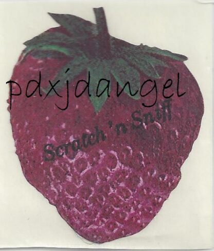3M Matte Sniff Sticker-Strawberry