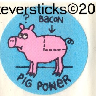 Vintage Eureka Sniff Sticker Strip:  Bacon