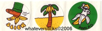 Vintage Eureka Sniff Sticker Strip:  Banana