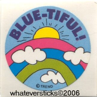 Trend Glossy Sniff Sticker: Blueberry Blue-tiful