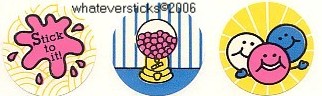 Vintage Eureka Sniff Sticker Strip:  Bubblegum #3