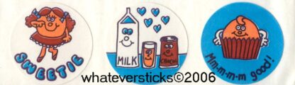 Vintage Eureka Sniff Sticker Strip:  Chocolate