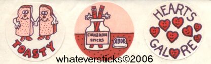 Vintage Eureka Sniff Sticker Strip:  Cinnamon