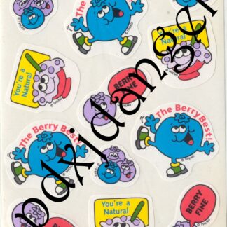 Trend Glossy Die-Cut Sniff Sheet: Blueberry
