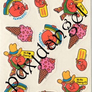 Trend Glossy Die-Cut Sniff Sheet: Cherry