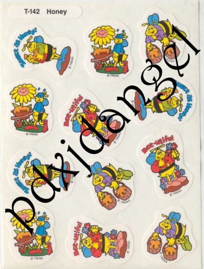 Trend Glossy Die-Cut Sniff Sheet: Honey