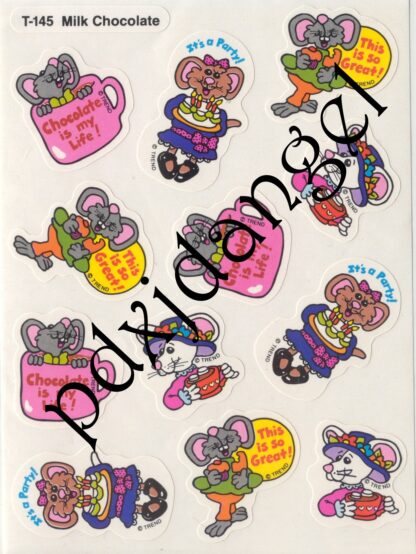 Trend Glossy Die-Cut Sniff Sheet: Milk Chocolate