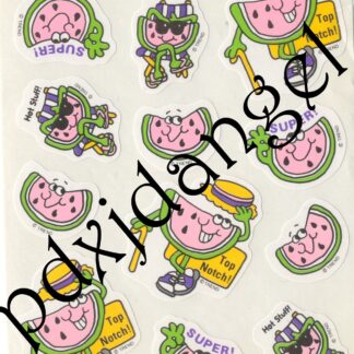 Trend Glossy Die-Cut Sniff Sheet: Watermelon