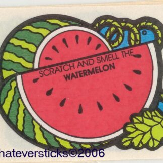 Mello Smello Matte Sniff Sticker-Watermelon