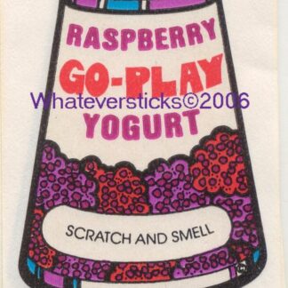 Mello Smello Matte Sniff Sticker-Raspberry Yogurt