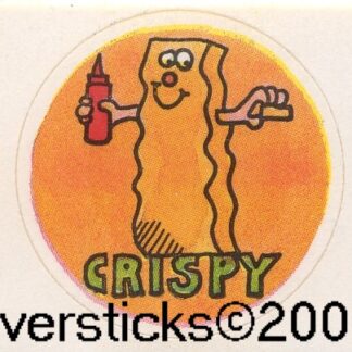 Vintage Paper Art Sniff Sticker Strip-Fries