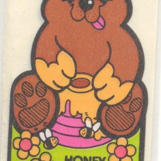 Mello Smello Matte Sniff Sticker-Honey Bear