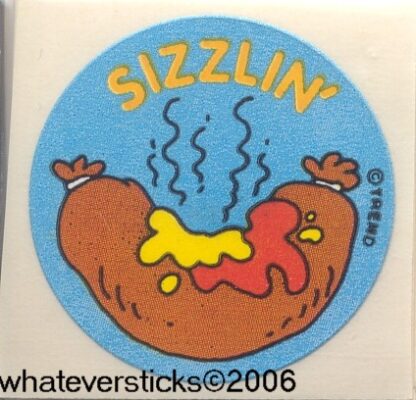 Trend Glossy Sniff Sticker: Hot Dog