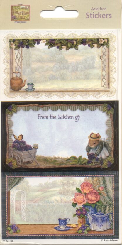 Vintage Stickers, Mint in Package: Holly Pond Hill Italian Labels