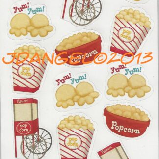 KC Sniff Sticker Sheet: Popcorn 2
