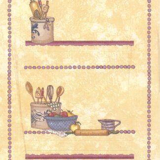 Vintage Stickers, Mint in Package: Lynn Norton Parker Kitchen Labels