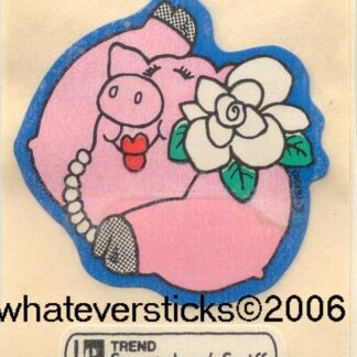 Trend Matte Large Sniff Sticker-Pig, Rose