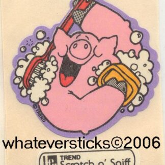 Trend Matte Large Sniff Sticker-Pig, Soap
