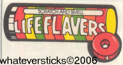 Mello Smello Matte Sniff Sticker-Life Flaver S1