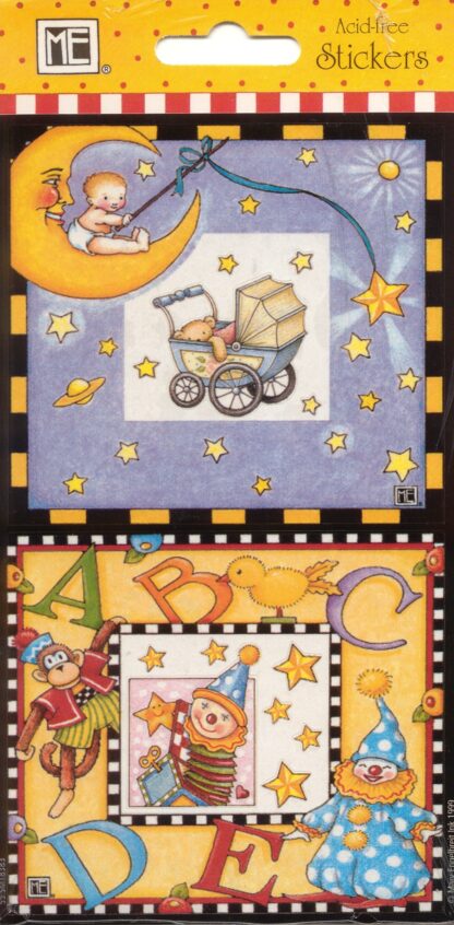 Vintage Stickers, Mint in Package: Baby Mary Engelbreit